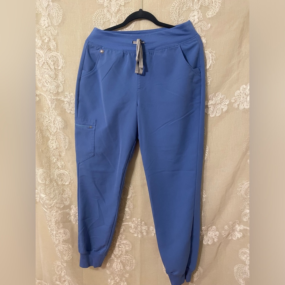 Figs High Waisted Jogger Scrub Bottoms